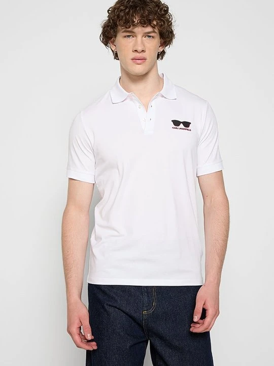 Zdjęcie produktu Koszulka polo KARL LAGERFELD biały