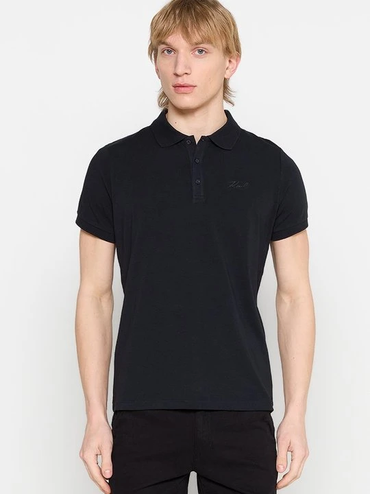 Zdjęcie produktu Koszulka polo KARL LAGERFELD granatowy