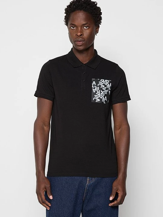 Zdjęcie produktu Koszulka polo KARL LAGERFELD czarny