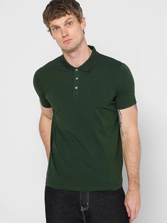 Zdjęcie produktu Koszulka polo KARL LAGERFELD zielony