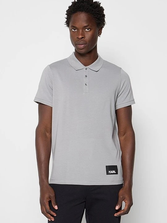 Zdjęcie produktu Koszulka polo KARL LAGERFELD szary