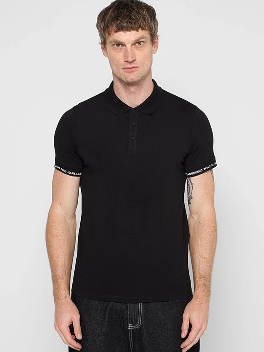 Zdjęcie produktu Koszulka polo KARL LAGERFELD czarny