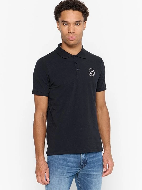 Zdjęcie produktu Koszulka polo KARL LAGERFELD czarny