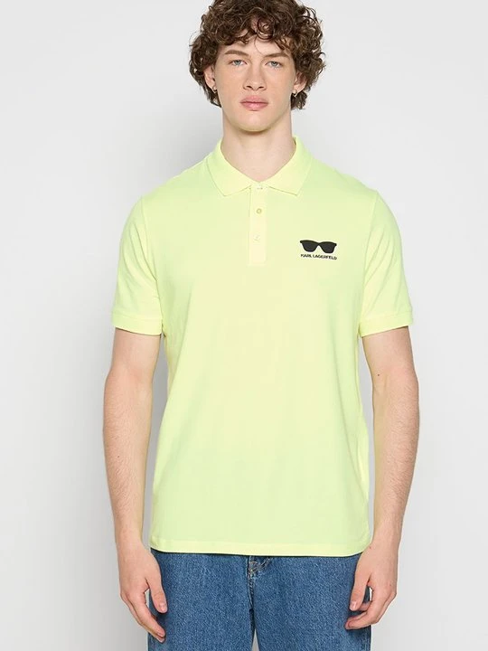 Zdjęcie produktu Koszulka polo KARL LAGERFELD żółty