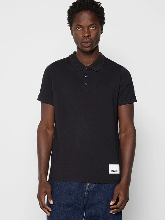 Zdjęcie produktu Koszulka polo KARL LAGERFELD granatowy