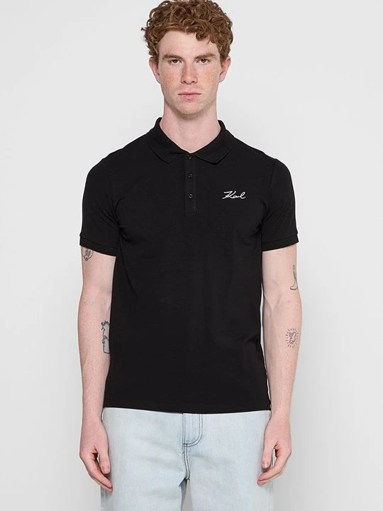 Zdjęcie produktu Koszulka polo KARL LAGERFELD czarny