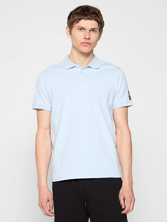 Zdjęcie produktu Koszulka polo KARL LAGERFELD jasnoniebieski
