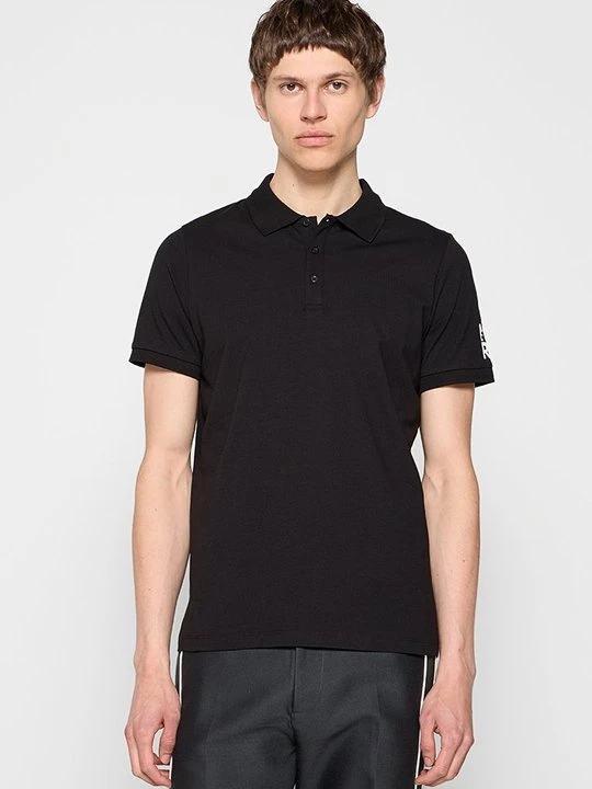 Zdjęcie produktu Koszulka polo KARL LAGERFELD antracytowy melanż