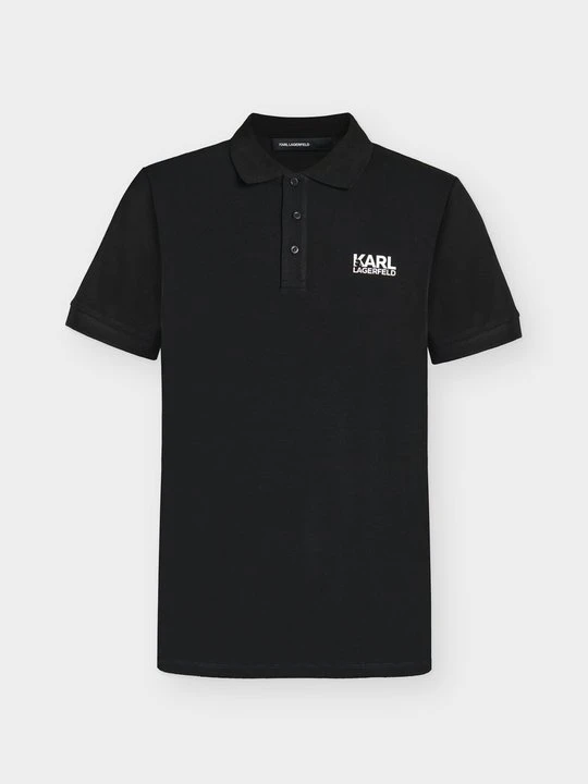 Zdjęcie produktu Koszulka polo KARL LAGERFELD czarny
