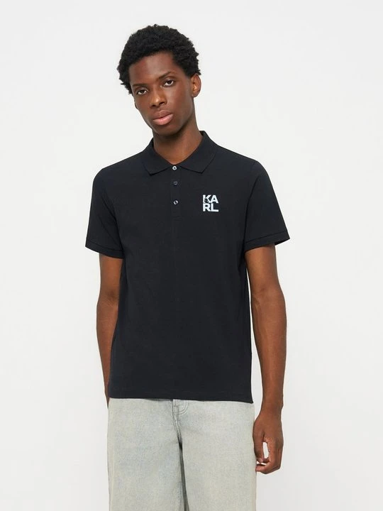 Zdjęcie produktu Koszulka polo KARL LAGERFELD granatowy