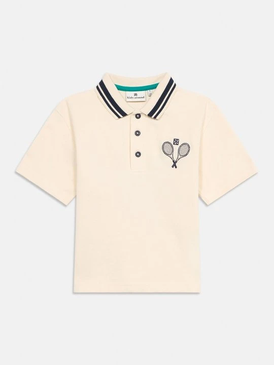 Zdjęcie produktu Koszulka polo Kids Around mleczny
