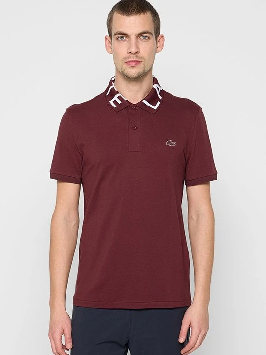 Zdjęcie produktu Koszulka polo Lacoste bordowy
