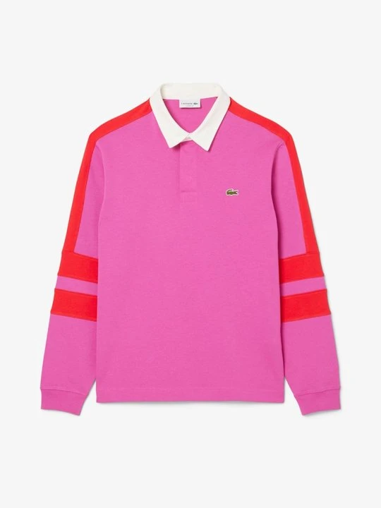 Zdjęcie produktu Koszulka polo Lacoste różowy melanż