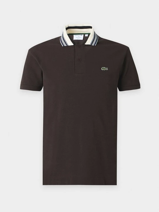 Zdjęcie produktu Koszulka polo Lacoste ciemnobrązowy