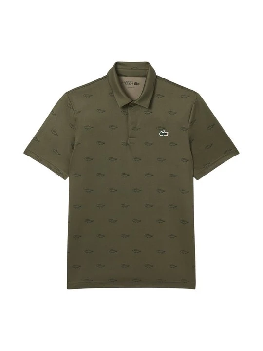Zdjęcie produktu Koszulka polo Lacoste ciemnozielony melanż