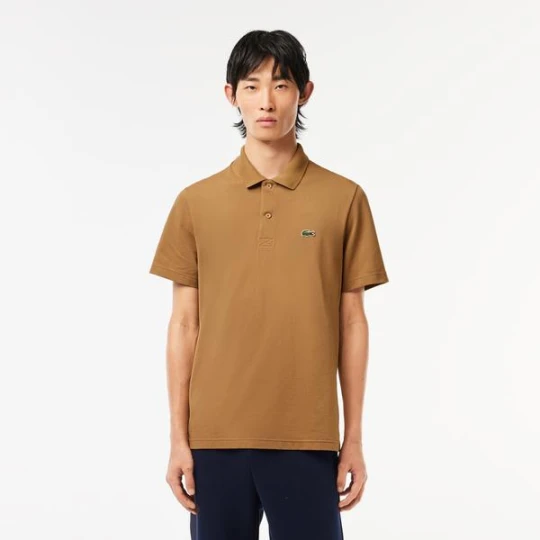Zdjęcie produktu Koszulka polo Lacoste Regular Fit z poliestru i bawełny