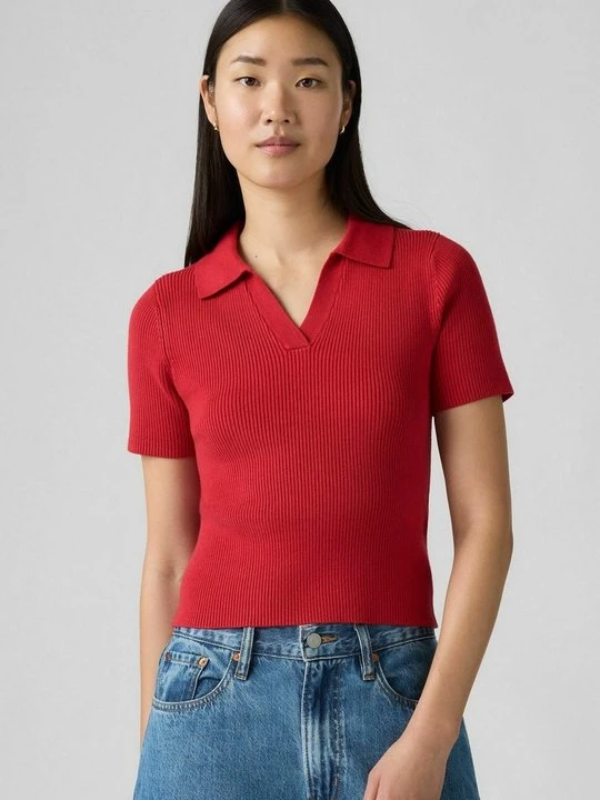 Zdjęcie produktu Koszulka polo Levi's czerwony melanż
