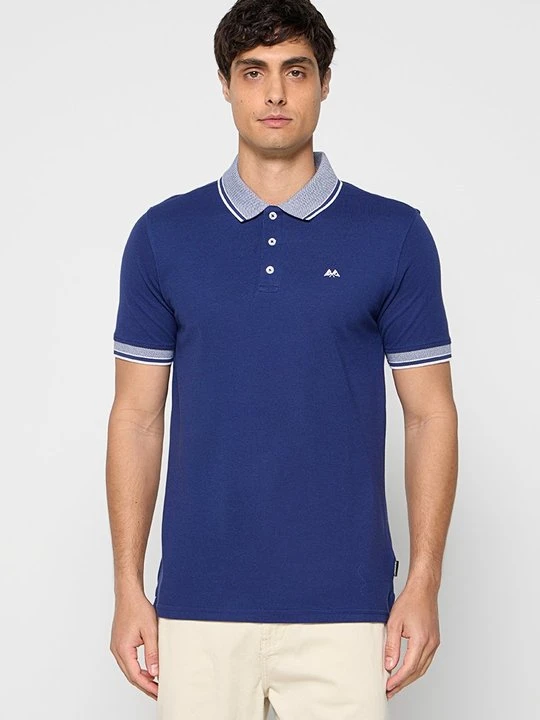 Zdjęcie produktu Koszulka polo lindbergh granatowy