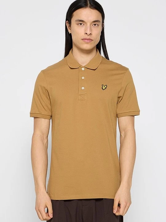 Zdjęcie produktu Koszulka polo Lyle & Scott wielbłądzi