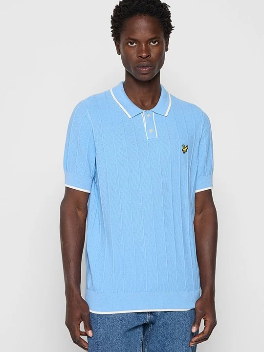 Zdjęcie produktu Koszulka polo Lyle & Scott niebieski