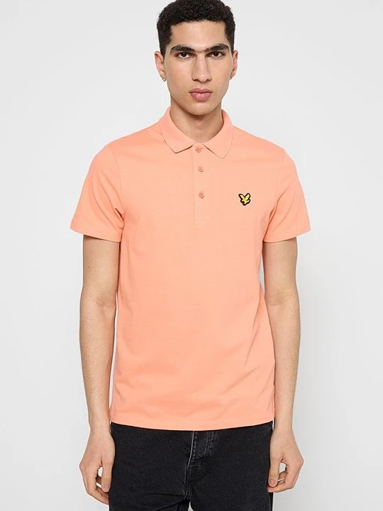 Zdjęcie produktu Koszulka polo Lyle & Scott łososiowy