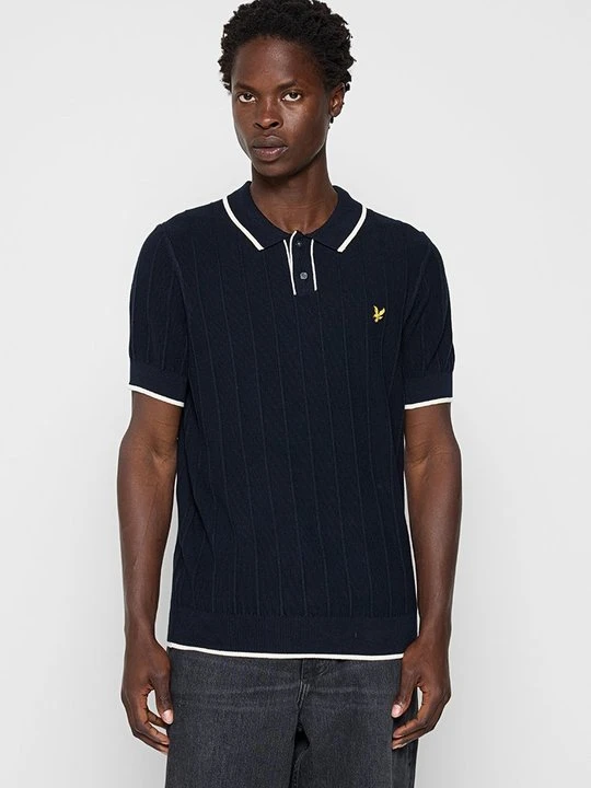 Zdjęcie produktu Koszulka polo Lyle & Scott granatowy