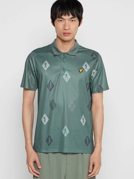 Zdjęcie produktu Koszulka polo Lyle & Scott zielony