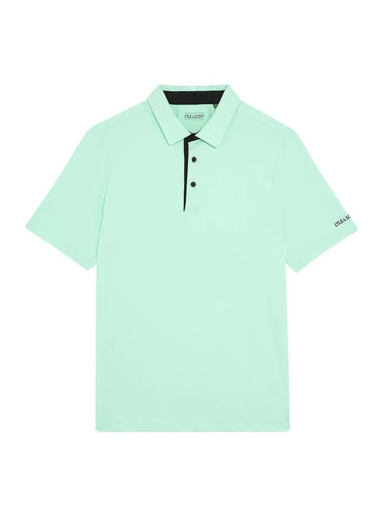 Zdjęcie produktu Koszulka polo Lyle & Scott turkusowy