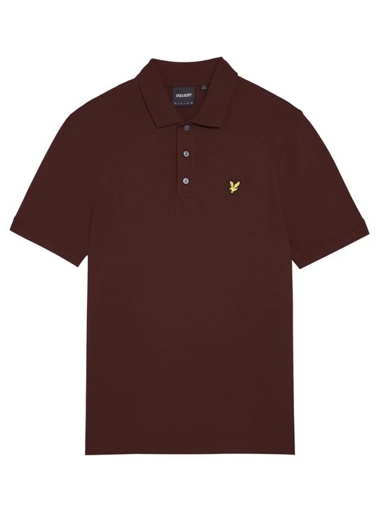 Zdjęcie produktu Koszulka polo Lyle & Scott brązowy