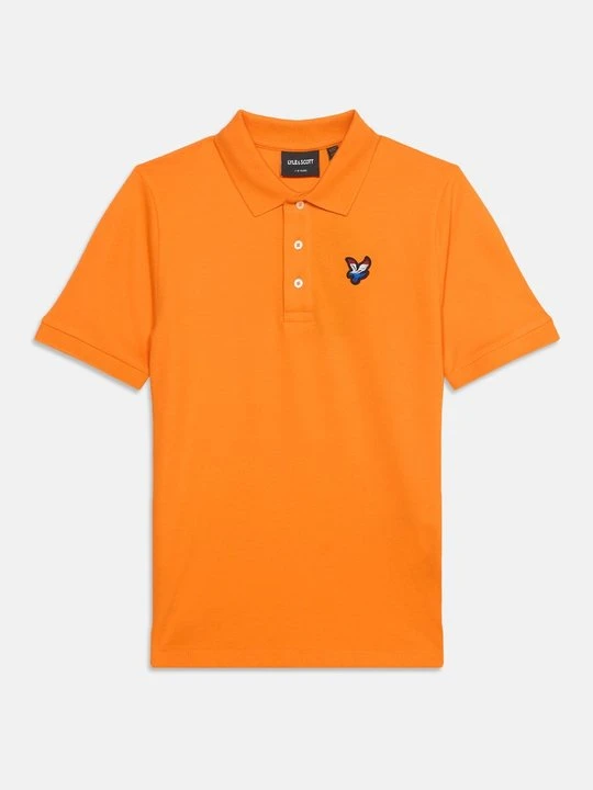 Zdjęcie produktu Koszulka polo Lyle & Scott pomarańczowy