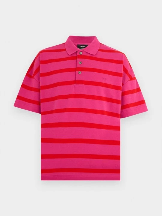 Zdjęcie produktu Koszulka polo Mads Nørgaard różowy