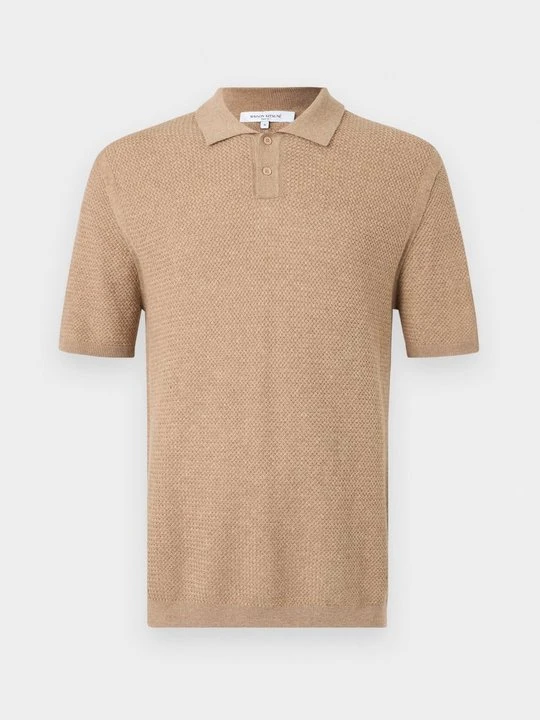 Zdjęcie produktu Koszulka polo Maison Kitsuné beżowy