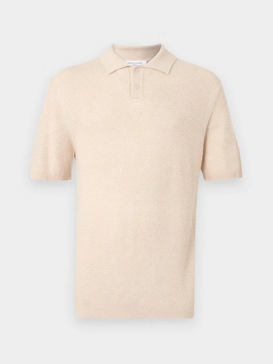 Zdjęcie produktu Koszulka polo Maison Kitsuné liliowy