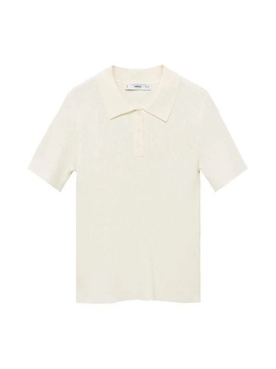 Zdjęcie produktu Koszulka polo Mango mleczny