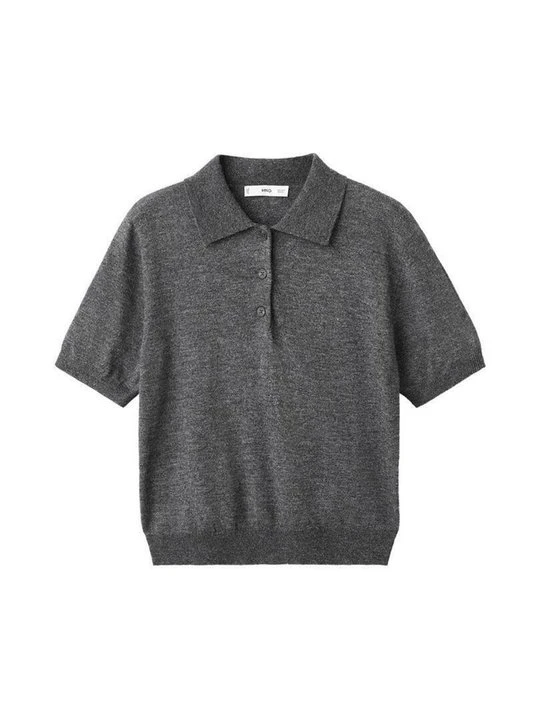 Zdjęcie produktu Koszulka polo Mango szary