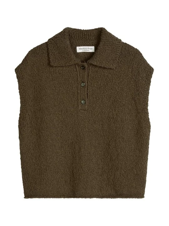 Zdjęcie produktu Koszulka polo Marc O'Polo ciemnobrązowy