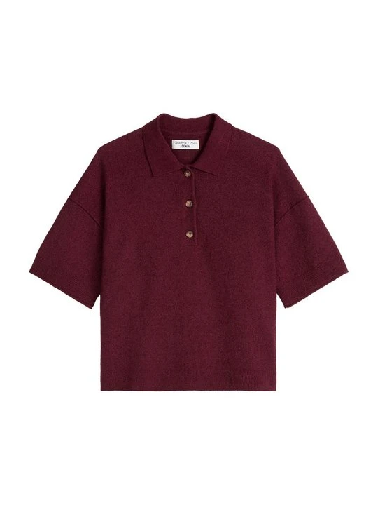 Zdjęcie produktu Koszulka polo Marc O'Polo ciemnoczerwony