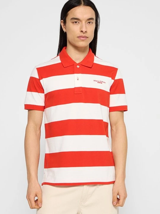 Zdjęcie produktu Koszulka polo Marc O'Polo czerwony