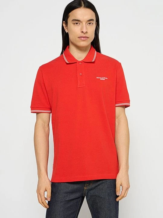 Zdjęcie produktu Koszulka polo Marc O'Polo czerwony