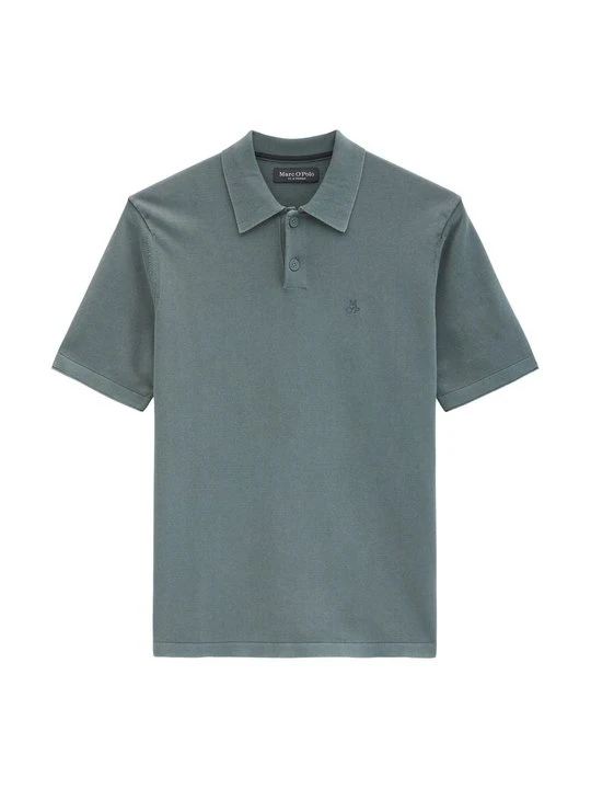 Zdjęcie produktu Koszulka polo Marc O'Polo metaliczny szary