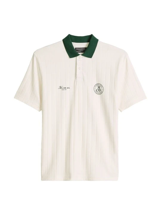 Zdjęcie produktu Koszulka polo Marc O'Polo mleczny