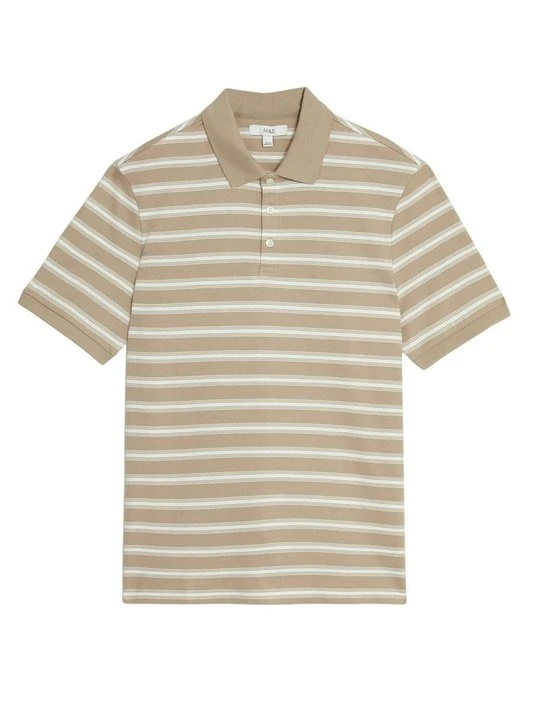 Zdjęcie produktu Koszulka polo Marks & Spencer beżowy