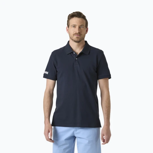 Zdjęcie produktu Koszulka polo męska Helly Hansen Crew Polo Pique navy Granatowy