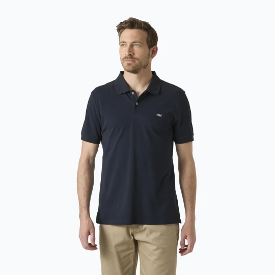 Zdjęcie produktu Koszulka polo męska Helly Hansen Elba Fitted Polo navy Granatowy