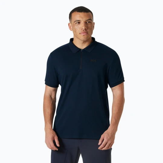 Zdjęcie produktu Koszulka polo męska Helly Hansen Hp 1/2 Zip Polo navy Granatowy