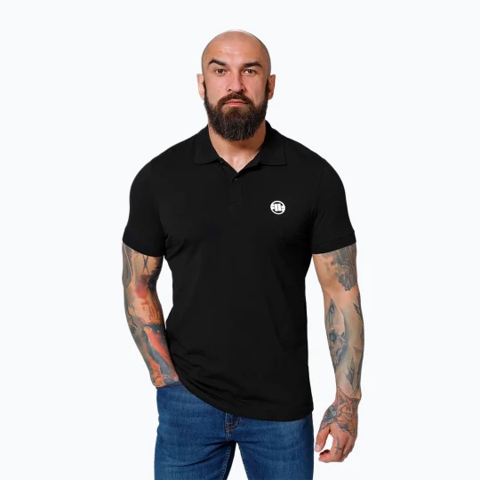 Zdjęcie produktu Koszulka polo męska Pitbull Polo Jersey Small Logo black
