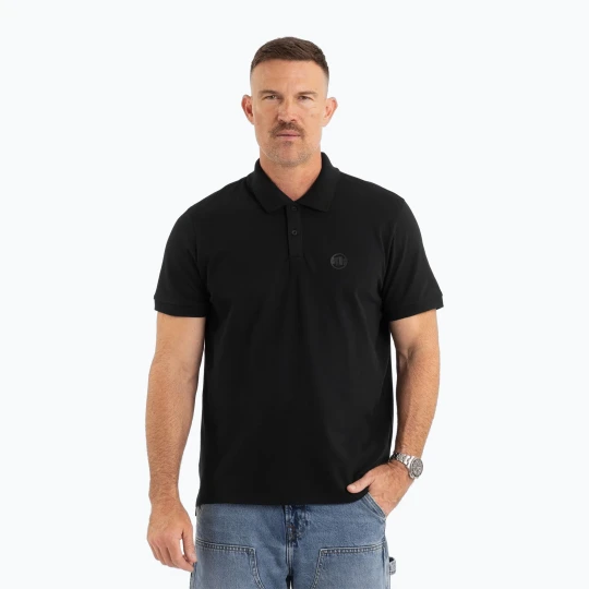 Zdjęcie produktu Koszulka polo męska Pitbull Polo Pique Regular black