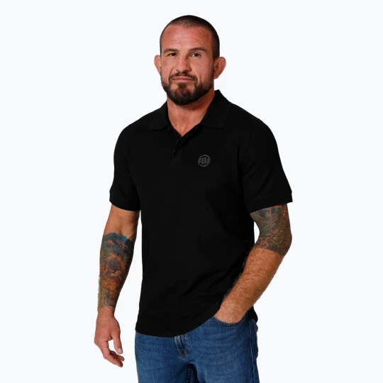 Zdjęcie produktu Koszulka polo męska Pitbull Rockey Polo black
