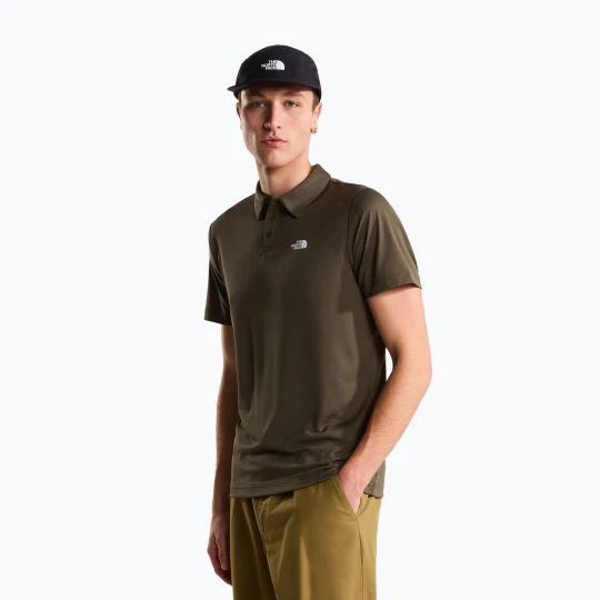 Zdjęcie produktu Koszulka polo męska The North Face Tanken Polo new taupe green Brązowy