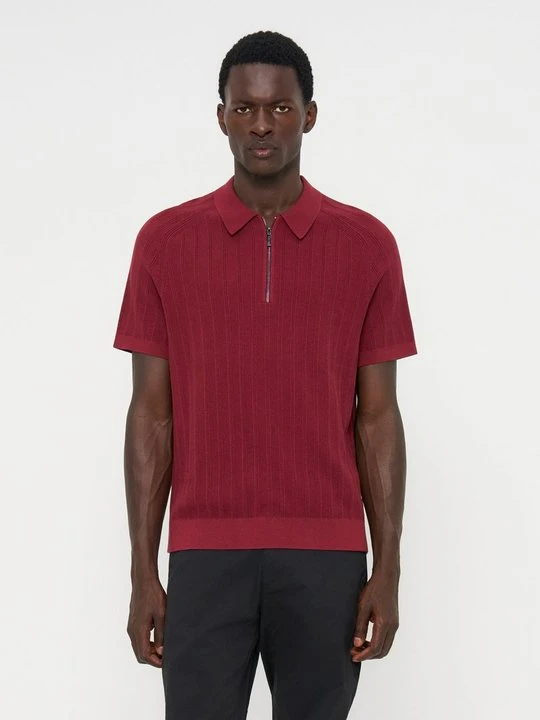 Zdjęcie produktu Koszulka polo Michael Kors ciemnoczerwony